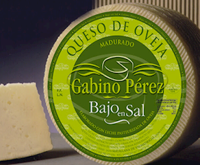 Soft sheep cheese and low-salt Gabino Perez (200g approx)