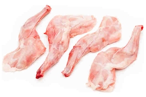 Paletillas de conejo ibérico – 4 unidades bandeja (380 gr aprox)