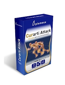 Curarti attack cúrcuma Plameca - 7 comprimits