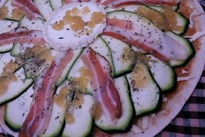 Pizza artesana - vegetal