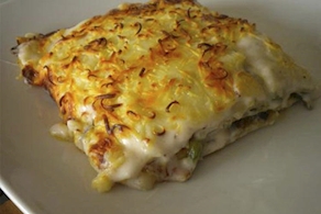 Gratinated Meat Lasagna - 2 servings
