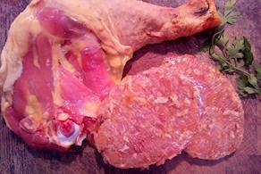 Hamburgueses de pollastre amb ceba - 2 unitats