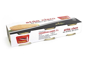 Tonyina oli d'oliva Dardo - pack de 3