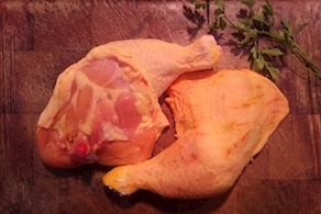 Cuixes de pollastre de pagès - 3 unitats (1,1kg aprox)