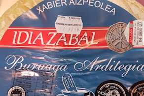 Formatge d'ovella Idiazabal (100g aprox)