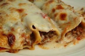 Canelones carne