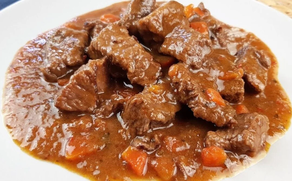 Carn estofada amb Ceps