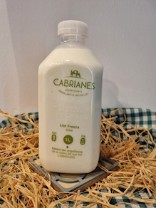 Leche fresca semi desnatada (Cabrianes)
