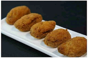 Croqueta jamón frita (1u)
