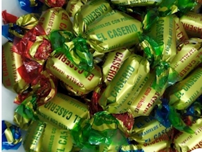 Caramelos de piñón de Tafalla