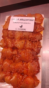 broquetes a la salsa andalusa  2 ud ( 200 gr. aprox)