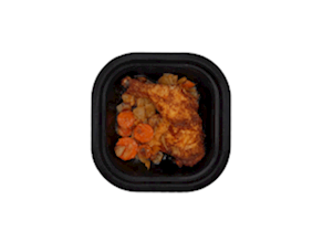 Cuixa de pollastre amb verdures - Safata (250 gr)