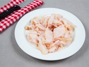 Pechuga de pavo en virutas - Bandeja (150 gr)