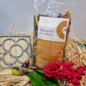Macarrones 8 Verduras 250gr