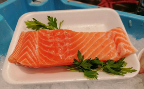 Suprema de salmón noruega - Bandeja (300 gr)