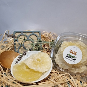 Piña Desidratada - Bolsa (100gr aprox)