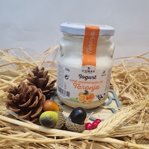 Yogurt con Mermelada de Naranja(Granja Comas)