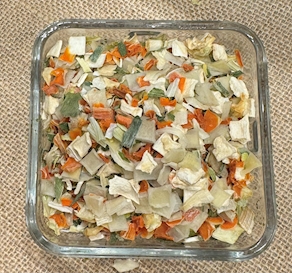 Menestra deshidratada - unitat