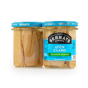 Tonyina clara amb oli d'oliva Serrats - Envàs - 190 g