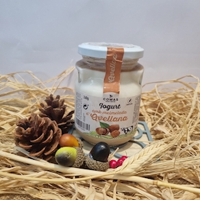 Yogurt con Mermelada de Avellana (Granja Comas)