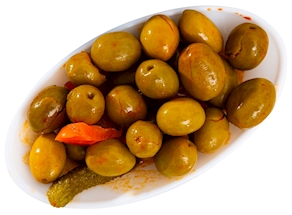 Olivas gazpacha - Al peso (250 gr aprox.)