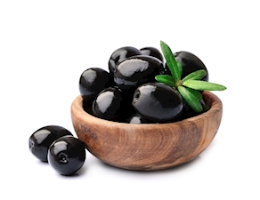 Oliva negra dulce - Al peso (250 gr aprox.)