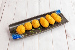 6 croquetes de bolets fregides - Safata  (250 gr aprox.)
