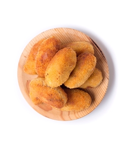 6 croquetes de carn d’olla fregides - Safata (250 gr aprox.)