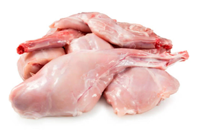 Espatlles de conill de proximitat - Al pes (500 gr aprox.)