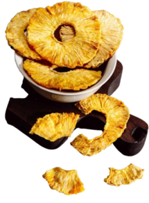 Piña deshidratada - Al peso (100 gr)