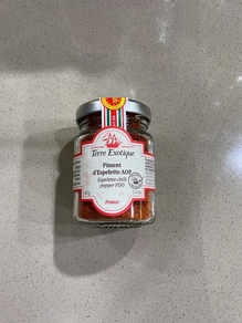 Pimienta d’ espelette - Unidad (40gr)