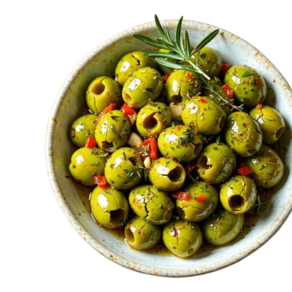 Aceituna de jaén - Tarrina (250 gr aprox.)