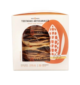 Tostadas Artesanales Maíz Maya, unidad 275g
