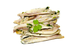 Boqueron aliñado en aceite con ajo y perejil - Unidad (150 gr aprox.)