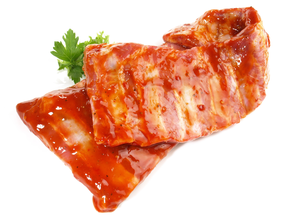 Costilla y Panceta Adobada (Ración 500 gr aprox)